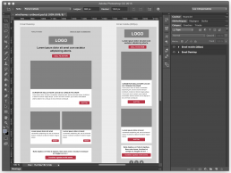 Exemple d'utilisation des plans de travail (artboards) de Photoshop CC 2015