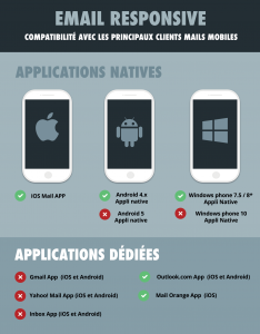 infographie - emailing responsive