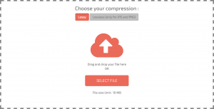 interface de Compressor