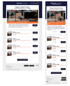 Emailing le Bon Coin Cadres Emploi