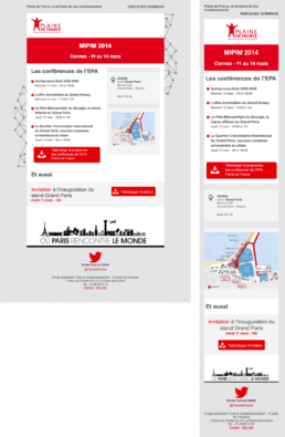 emailing responsive MIPIM