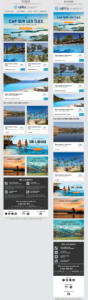 Newsletter responsive idiliz