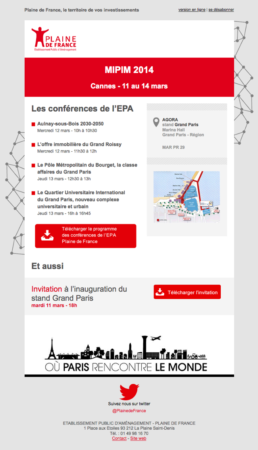 emailing mipim